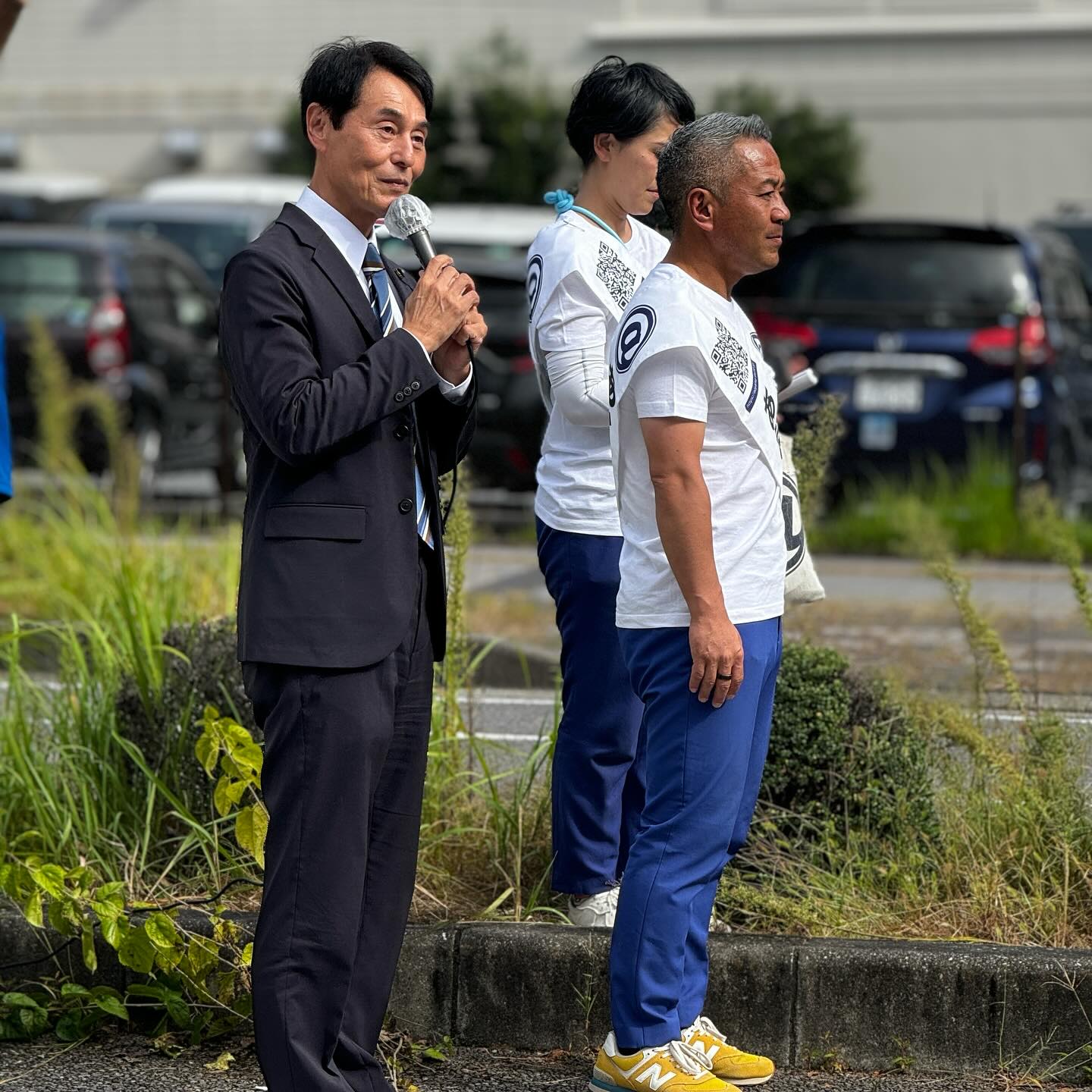 愛知県議会議員そのやま康男奮闘日記：青山周平候補出発式