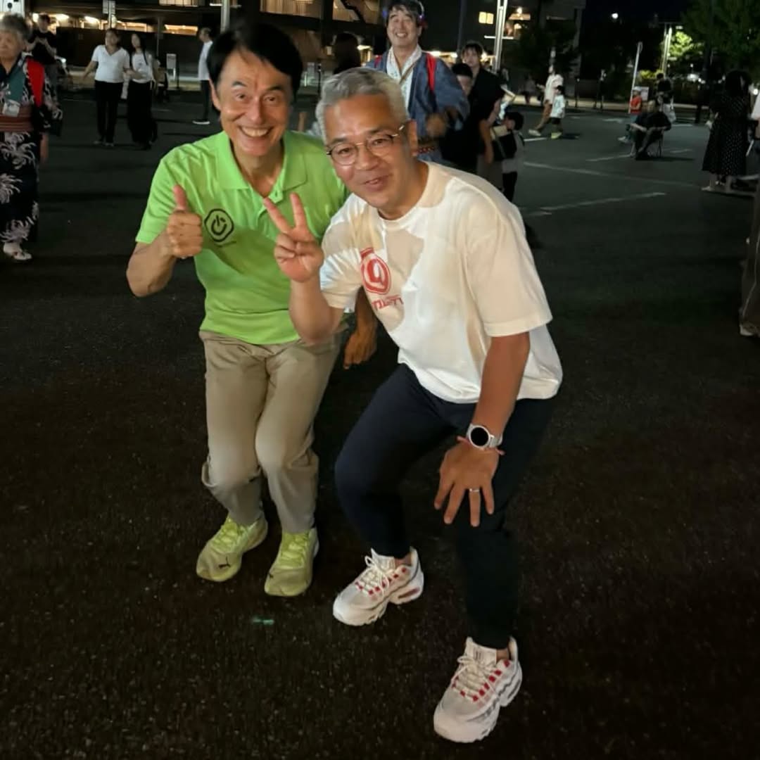 愛知県議会議員そのやま康男奮闘日記：りぶら駐車場の盆踊り